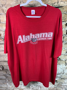 Retro Alabama Crimson Tide Russell T-Shirt XXL 2XL