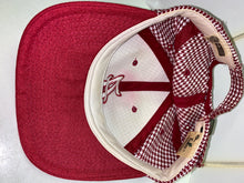 Load image into Gallery viewer, Vintage Alabama Houndstooth Strapback Hat
